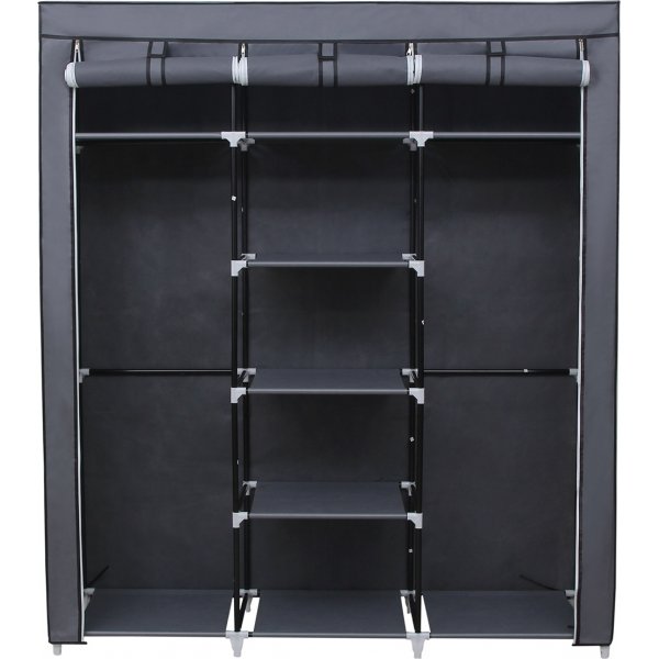 Katerina Kleiderschrank 150 x 175 cm - Grau