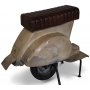 Scooter Barhocker - Vintage Beige / Braun