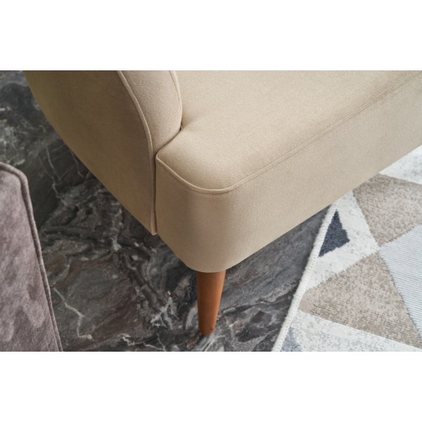 Sessel Karina - Cremeweiß Sessel Karina - Cremeweiß