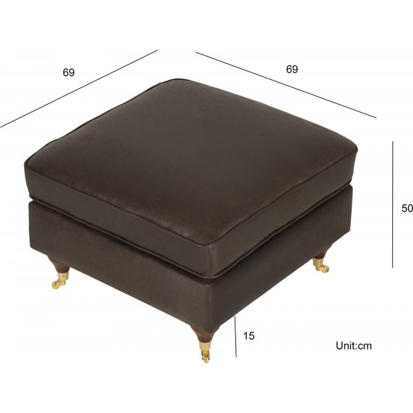 Howard Watford Fußhocker - Old Vintage + Textilreinigung für Möbel Howard Watford Fußhocker - Old Vintage + Textilreinigung für Möbel