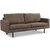 Chicago 2,5-Sitzer-Sofa 210 cm - Braun vintage (PU)
