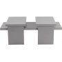 Sanctuary Couchtisch 110 x 45 cm - Grau