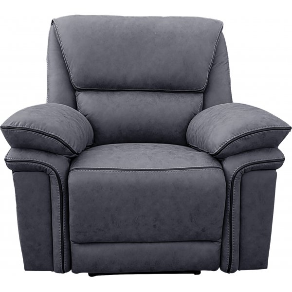 Liegesessel Riverdale - Grau (Mikrofaser) + Fleckentferner fr Mbel