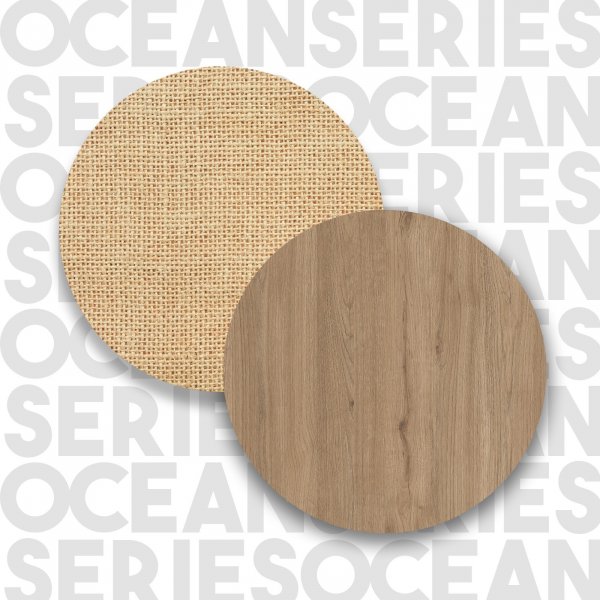 Ocean Wandregal - Walnuss/Eiche