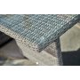 Moreno Outdoor-Sofagruppe aus grauem synthetischem Rattan