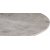 Sumo-Esstisch aus Marmor 130 cm - Schwarz gebeizter / graubeiger Marmor