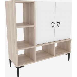 Schrank Platin - Wei/Cordoba