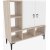 Schrank Platin - Wei/Cordoba