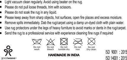 Dehli Handgewebter Teppich Elfenbeinweiß Dehli Handgewebter Teppich Elfenbeinweiß