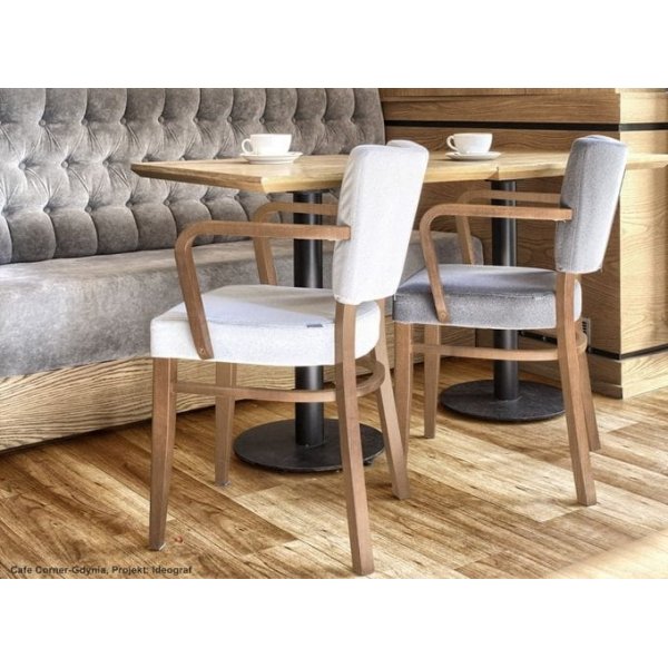 Tulip Stuhl mit 1 Gestell - Optionale Farbe des Gestells und der Polsterung Tulip Stuhl mit 1 Gestell - Optionale Farbe des Gestells und der Polsterung