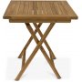 Grunnebo klappbarer Esstisch aus Teak - 70x70 cm