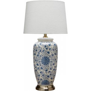 Li Jing Tischlampe - Offwhite/Blau - 68 cm