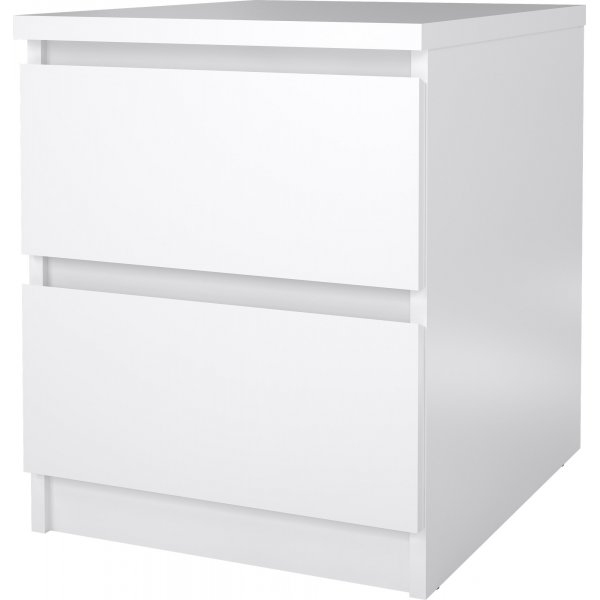 Naia Nachttisch 2 - Weiß Naia Nachttisch 2 - Weiß