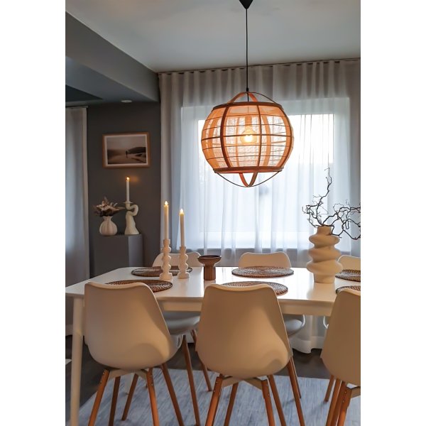 Borneo Deckenleuchte 50 cm - Natur