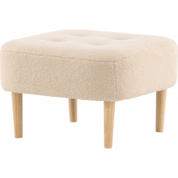 Hocker Salina - Weies Vlies