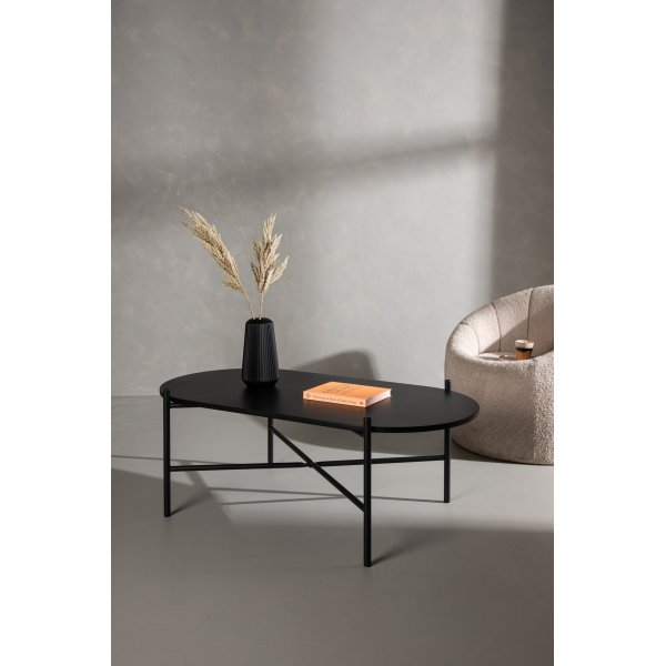 Pueblo Couchtisch 120 x 60 cm - Schwarz Pueblo Couchtisch 120 x 60 cm - Schwarz