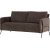 Indigo 2-Sitzer-Sofa - Braun