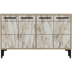 Stria Sideboard - Saphireiche/Marmor