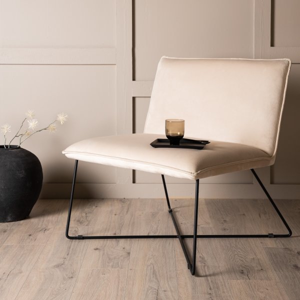 X-Lounge-Sessel - Beige X-Lounge-Sessel - Beige