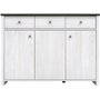 Salvador Sideboard - wei/schwarz