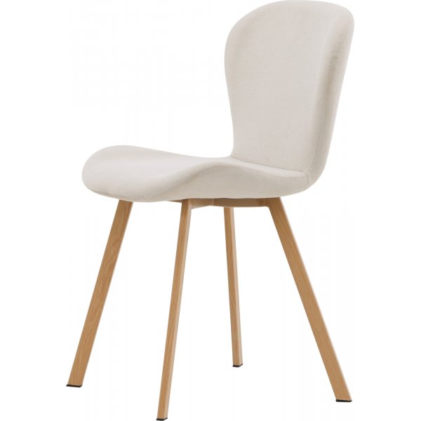 Lija Esszimmerstuhl - Beige/Eiche