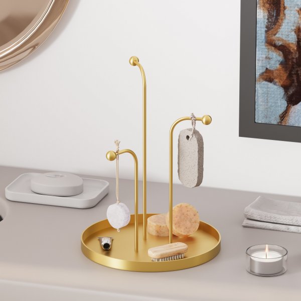 Leros Dekoteller - Gold Leros Dekoteller - Gold