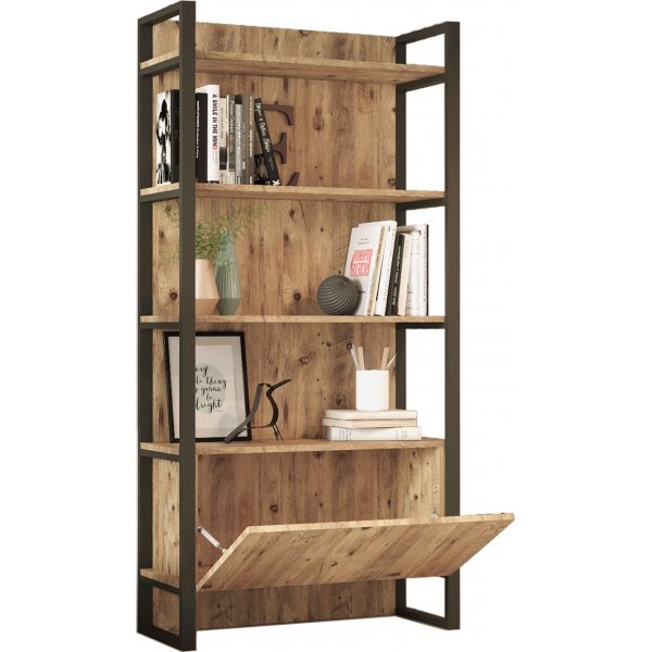 Bcherregal aus Metall 6 - Kiefer