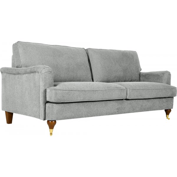Howard Sofa, 3-Sitzer, grau, 210 cm breit, Watford Deluxe