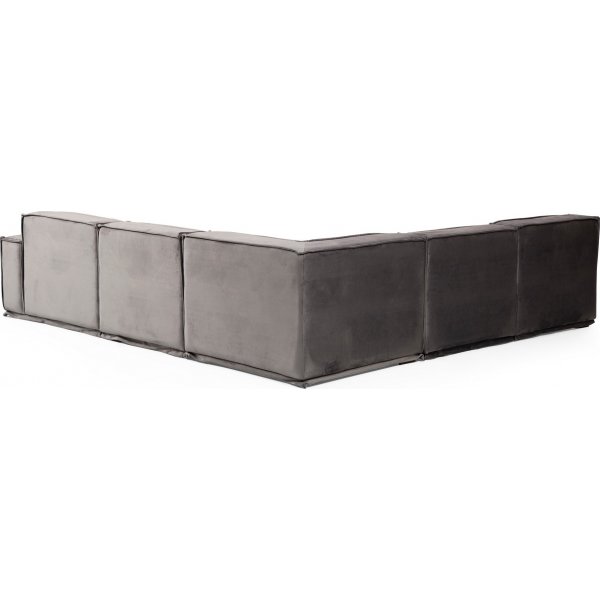 Lego Ecksofa 276 cm links - Grau