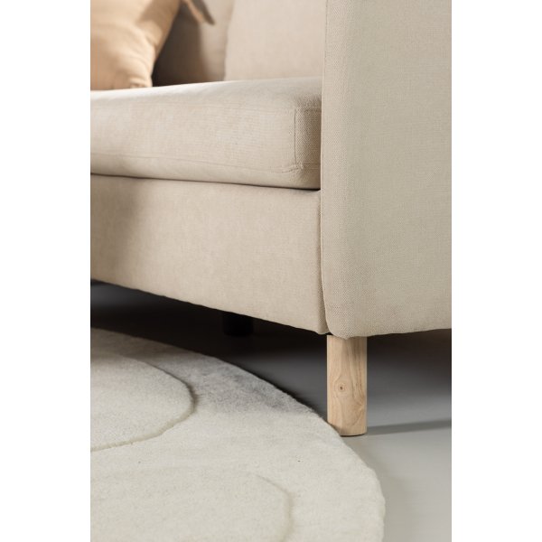 Zero Ecksofa 295 cm - Beige