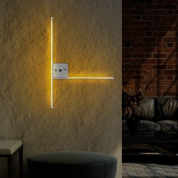 Sarf Wandleuchte - Grau Sarf Wandleuchte - Grau