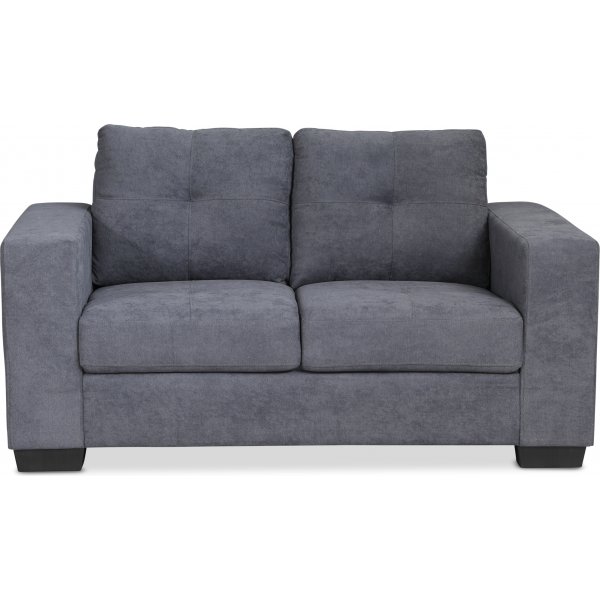 Friday 2-Sitzer-Sofa - Graue Chenille