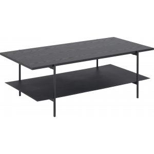 Angus Couchtisch 115 x 60 cm - Schwarz