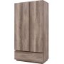 Mora Kleiderschrank - Eiche
