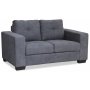 Friday 2-Sitzer-Sofa - Graue Chenille