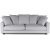 New Lexington 3,5-Sitzer-Sofa 240 cm mit Kissen - offwhite Leinen + Mbelfe