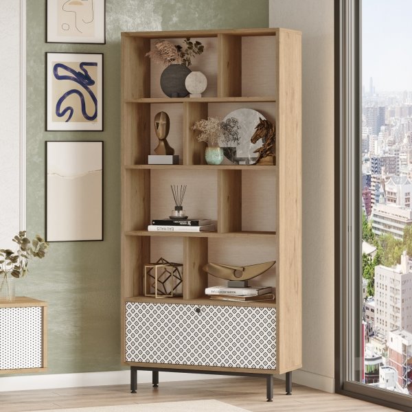 Crea B�cherregal - Eiche