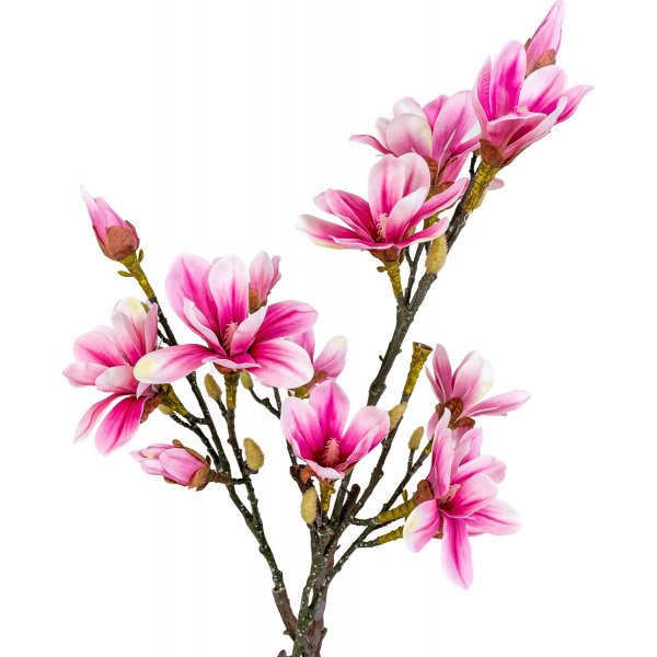 Kunstpflanze Magnolienbaum - Pink
