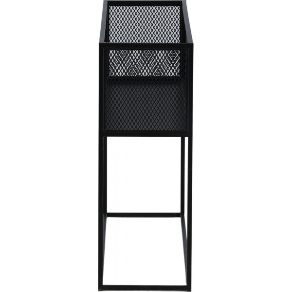 Teo-Reliefregal - Schwarz