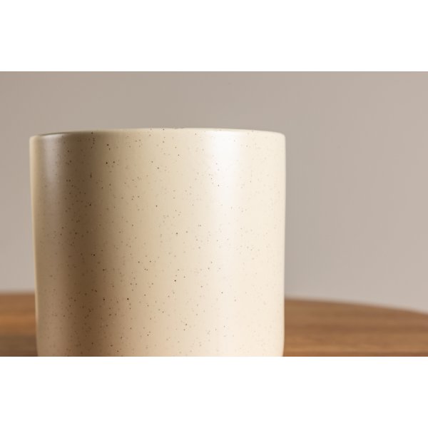 Sane Topf 11 x 10 cm - Beige/Schwarz Sane Topf 11 x 10 cm - Beige/Schwarz