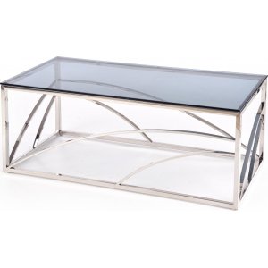 Kosmos Couchtisch 120 x 60 cm - Silber