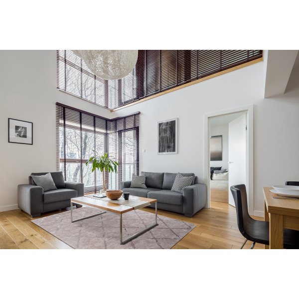 Karat Rhombus maschinengewebter Teppich Grau Karat Rhombus maschinengewebter Teppich Grau