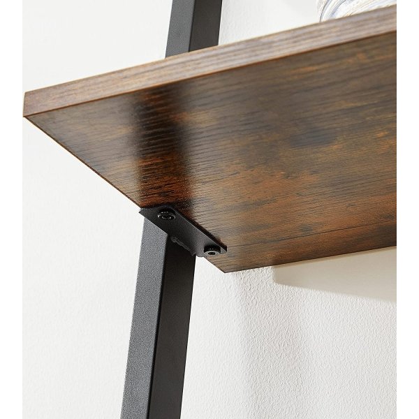 Petrus Stufenregal - Braun/Schwarz Petrus Stufenregal - Braun/Schwarz