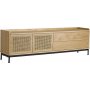 Othello Bank - Eiche/Rattan