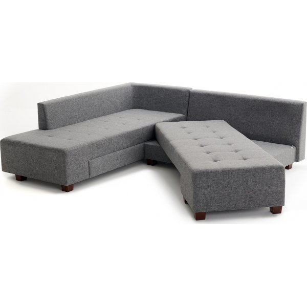 Ecksofa Manama - Grau Ecksofa Manama - Grau