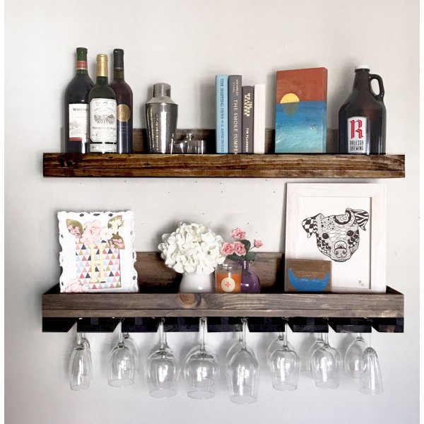 Rafa Wandregal 124 - Nussbaum