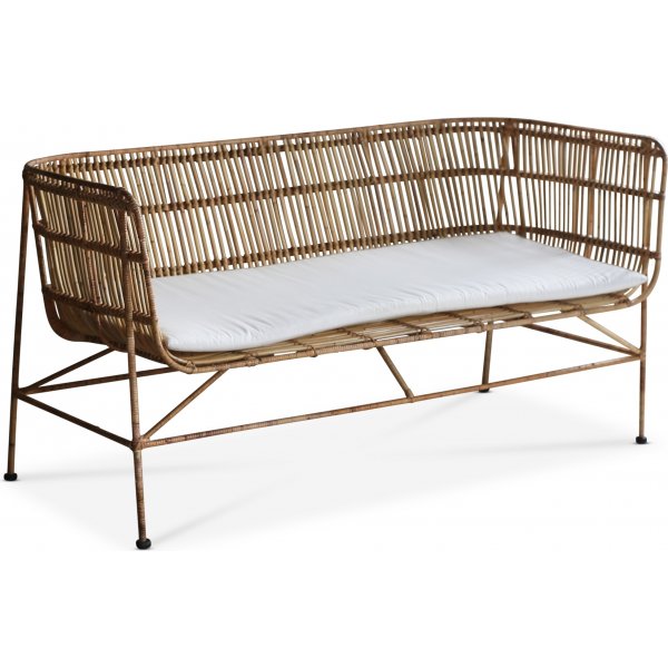 Galice-Sofa aus Rattan und Metall
