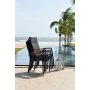 Panama Lounge Gruppe 3 - Schwarz/Teak