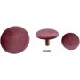 Giza Wandknpfe zum Aufhngen - Rosa/Messing - 3 Stk