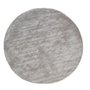 Teppich Bryan 200x200 - Silbergrau Viskose